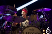 Ashton Irwin of the pop band 5 Seconds of Summer / 5SOS performs  in Toronto