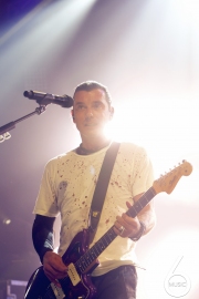 Gavin Rossdale performs with Bush